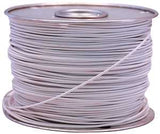 CCI 55667923 Primary Wire, 16 AWG Wire, 1-Conductor, 60 VDC, Copper Conductor, White Sheath, 100 ft L, Pack of 2