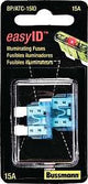 Bussmann BP/ATC-15ID Automotive Fuse, Blade Fuse, 32 VDC, 15 A, 1 kA Interrupt