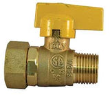 Pro-Flex PFGV-PF12MB Gas Valve, 1/2 in Connection, MIP x CSST