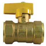 Pro-Flex PFGVO-F34B Gas Valve, 3/4 in Connection, FIP