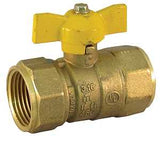 Pro-Flex PFGV-F01TP Gas Valve, 1 in Connection, FIP