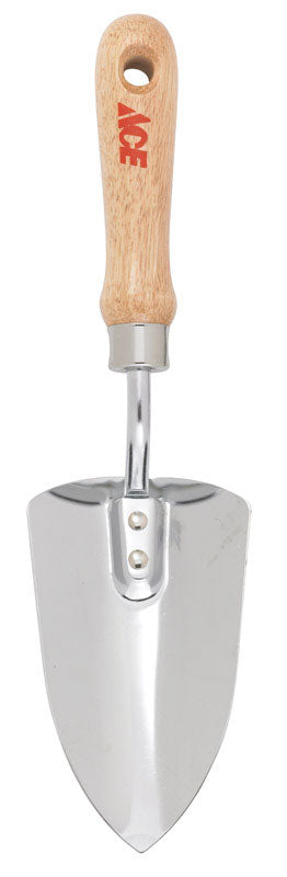 Ace 12 in. Steel Hand Trowel Wood Handle