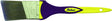 Hyde 80841 Paint Brush, 2 in W, Angular Brush, Polyester Bristle, Soft-Grip Handle