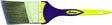 Hyde 80842 Paint Brush, 2-1/2 in W, Angular Brush, Polyester Bristle, Soft-Grip Handle