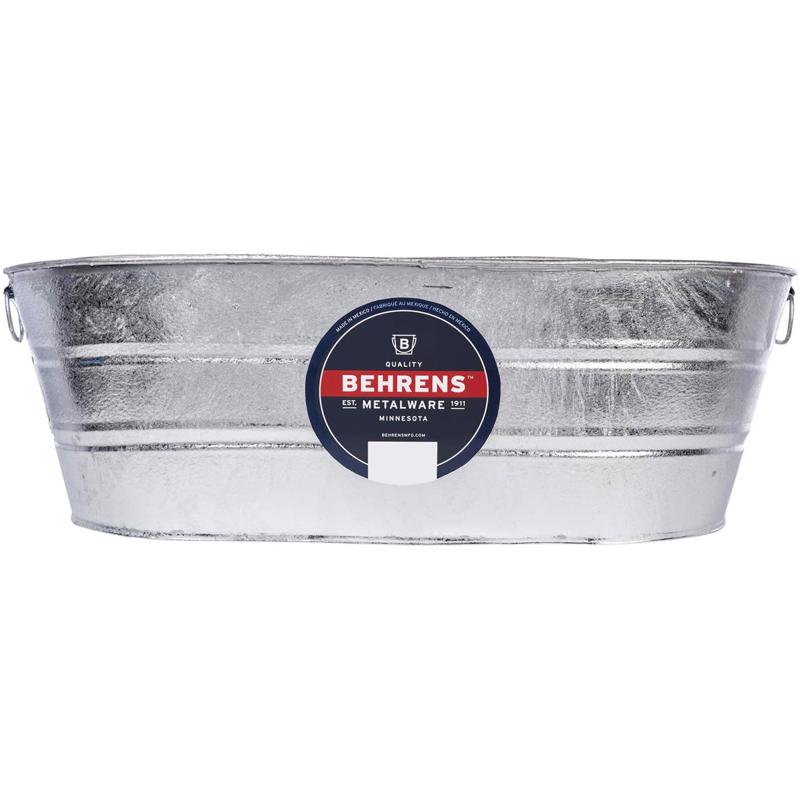 Behrens 16 gal Steel Tub Oval