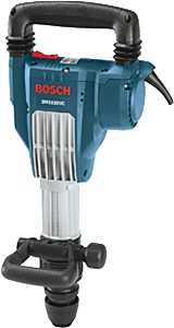 Bosch DH1020VC Demolition Hammer, 15 A, 1-1/8 in Chuck, Keyless, SDS-Max Chuck, 850 to 1800 bpm, 8 ft L Cord