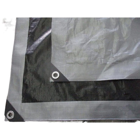 Ace 10 ft. W X 20 ft. L Heavy Duty Polyethylene Tarp Black/Silver
