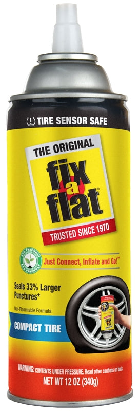 Fix-a-Flat S60410 Tire Repair Inflator, 12 oz Can, Characteristic