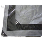 Ace 12 ft. W X 20 ft. L Heavy Duty Polyethylene Tarp Black/Silver