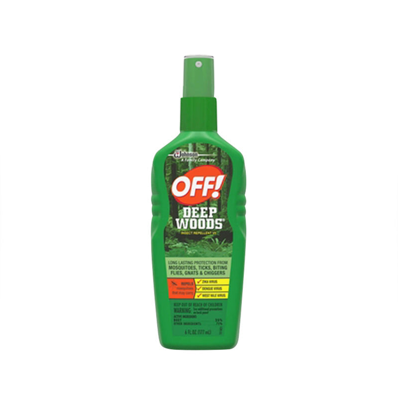 OFF! Deep Woods Insect Repellent Liquid For Gnats/Mosquitoes/Ticks 6 oz, Pack of 12