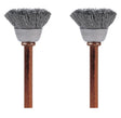 Dremel 531-02 Brush, 1/2 in Dia, 1/8 in Arbor/Shank, Straight Bristle, Stainless Steel Bristle