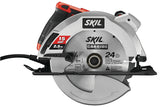 Skil 5280-01 Circular Saw, 15 A, 7-1/4 in Dia Blade, 5/8 in Arbor, 1.93 in at 45 deg, 2.43 in at 90 deg D Cutting