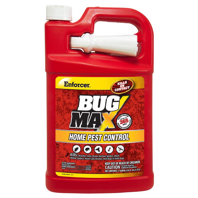 Enforcer BugMax Home Pest Control Liquid 1 gal, Pack of 4