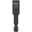 DeWALT DW2230IR Magnetic Nut Driver, 1/2 in Drive, 1-7/8 in L, Hex Shank