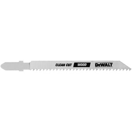 DEWALT DW3760H2 Jig Saw Blade, 1/4 in W, 4 in L, 10 TPI, 2/PK