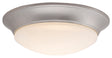 Boston Harbor CL502-AC Flush Mount Ceiling Fixture, 120 V, 25 W, 1-Lamp, LED Lamp, 1400 Lumens, 3000 K Color Temp