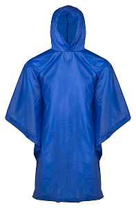 Diamondback PNC-01-L Poncho, One-Size, PVC, Blue, Hooded Collar