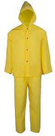 Diamondback RS2-01-M Rain Suit, M, 41 in Inseam, EVA, Yellow, Hooded Collar, Snap Down Storm Flap Closure