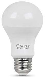 Feit Electric A800/827/10KLED LED Lamp, General Purpose, 800 Lumens, 10 W, 120 V, 60 W Equivalent, E26 Lamp Base