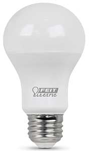 Feit Electric A800/827/10KLED LED Lamp, General Purpose, 800 Lumens, 10 W, 120 V, 60 W Equivalent, E26 Lamp Base