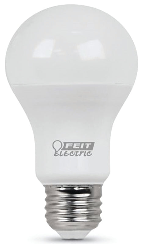 Feit Electric A800/827/10KLED LED Lamp, General Purpose, 800 Lumens, 10 W, 120 V, 60 W Equivalent, E26 Lamp Base
