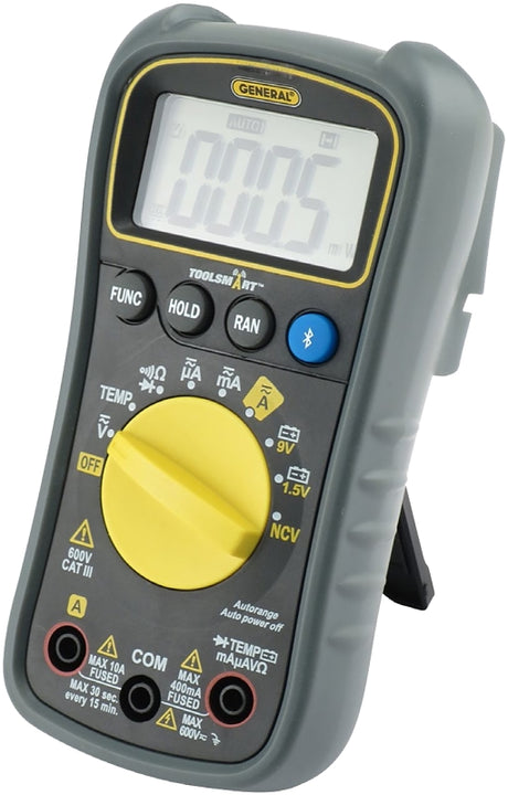 General ToolSmart TS04 Multimeter, Digital Display