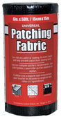 Gardner 4502-GA Patching Fabric, 50 ft L, 6 in W, Fiberglass, Black