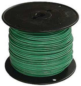 Romex 12GRN-SOLX500 Building Wire, Green Sheath, 12 AWG Wire, 1-Conductor, 500 ft L, Copper Conductor, Solid