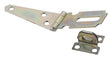 National Hardware N129-577 Hinge Hasp, 3 in L, 1-5/32 in W, Steel, Zinc, 5/16 in Dia Shackle