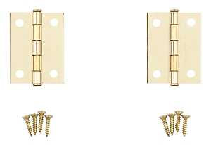 National Hardware V529 Series N146-639 Cabinet Hinge, Brass