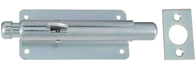 National Hardware V830 Series N151-027 Foot Bolt, 5/8 in Bolt Head, 6 in L Bolt, Steel, Zinc