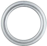 National Hardware 3155BC Series N223-131 Welded Ring, 270 lb Working Load, 1-1/4 in ID Dia Ring, #4 Chain, Steel, Zinc