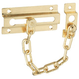 National Hardware V807 Series N183-590 Door Chain, Zinc, Brass