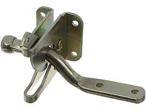 National Hardware N184-853 Gate Latch, 4.44 in H, For: Out-Swing Gates, Doors And Animal Pens, Steel