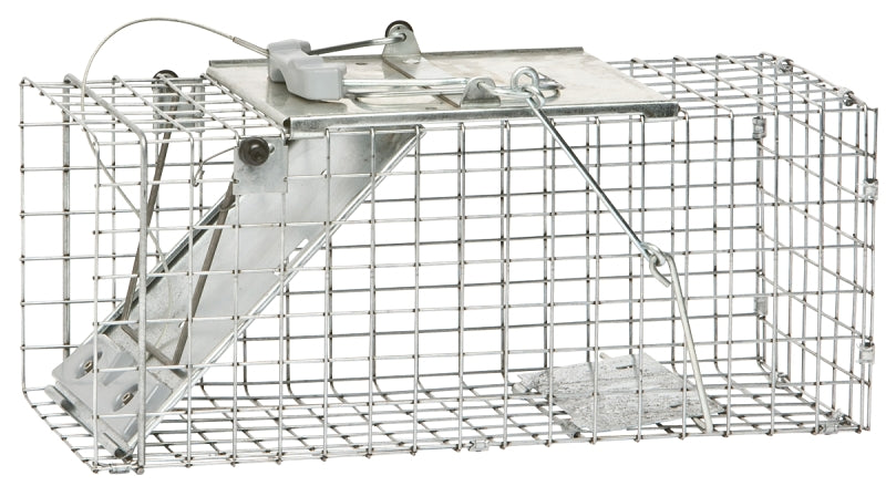 Victor 1083 Animal Trap, 7 in W, 7 in H, Spring-Loaded Door