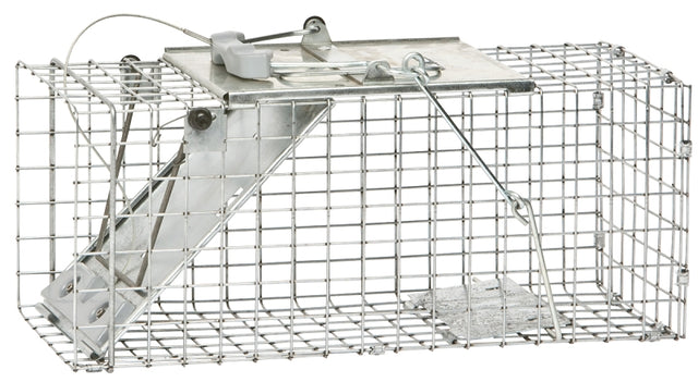 Victor 1083 Animal Trap, 7 in W, 7 in H, Spring-Loaded Door