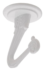 National Hardware V154 Series N249-573 Swag Hook, White, 30 lb, 2/PK