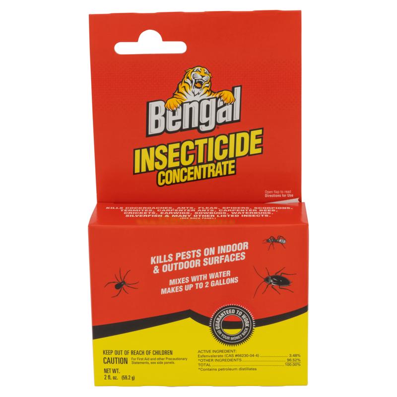 Bengal Insect Killer Liquid Concentrate 2 oz, Pack of 12