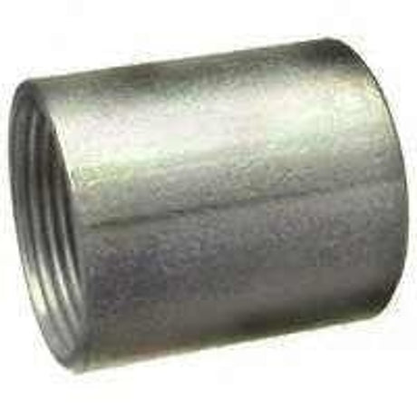 Halex 64025 Rigid Conduit Coupling, 2-1/2 in Threaded, 3-1/4 in OD, Steel, Galvanized