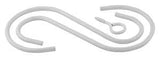 National Hardware V2665 Series N275-164 Extension Hook Kit, 6 in L, Steel, White