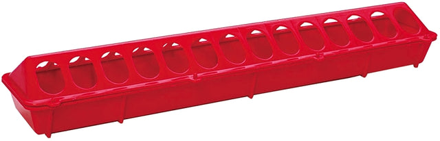 Little Giant 820 Poultry Feeder, 1.5 lb Capacity, 28-Compartment, Plastic/Polypropylene, Flip-Top Mounting