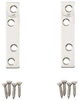 National Hardware N348-367 Mending Brace, 3 in L, 5/8 in W, Stainless Steel, Screw Mounting