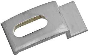 National Hardware V1369 Series N192-161 Storm Door Clip, Aluminum