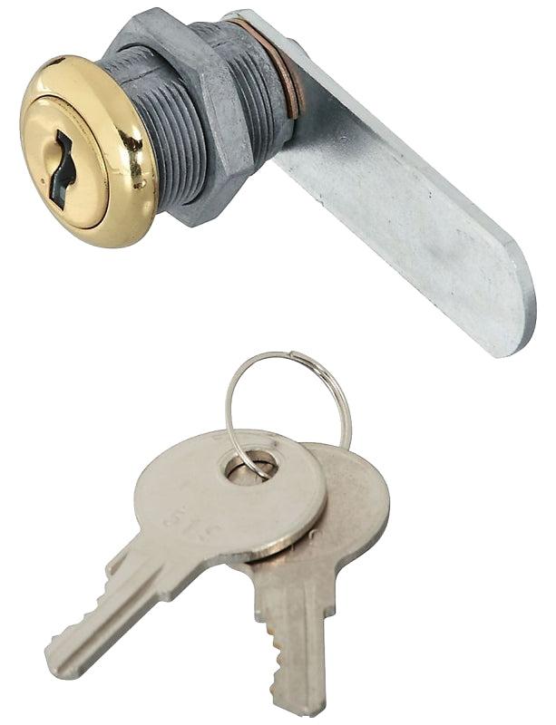 National Hardware V825 Series N239-160 Utility Lock, Keyed Lock, Steel ...
