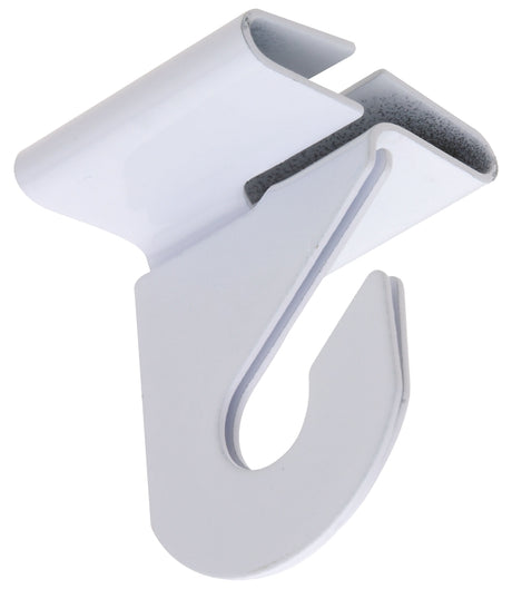 National Hardware V156 Series N249-664 Suspended Hook, Steel, White, Ceiling Mounting