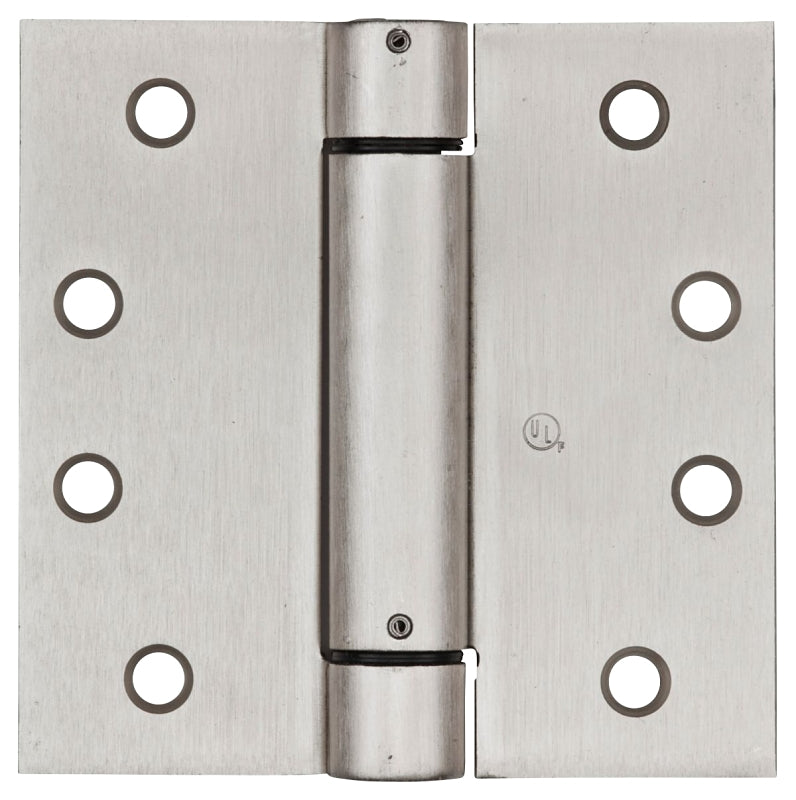 National Hardware N350-801 Spring Hinge, Cold Rolled Steel, Satin Nickel, 37 lb