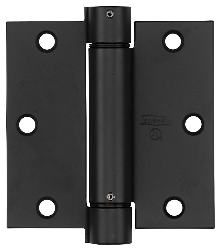 National Hardware N350-769 Spring Hinge, Steel, Oil-Rubbed Bronze, 30 lb