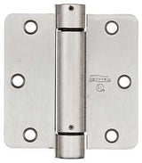 National Hardware N350-835 Spring Hinge, Steel, Satin Nickel, 30 lb