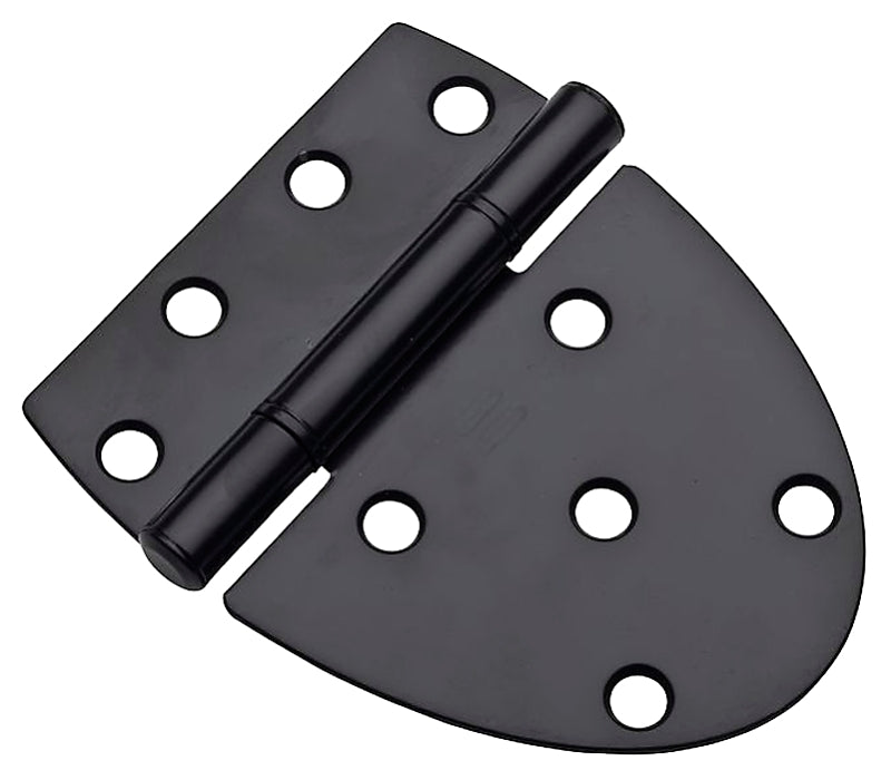 National Hardware N214-113 Gate Hinge, Steel, Black, 48 lb