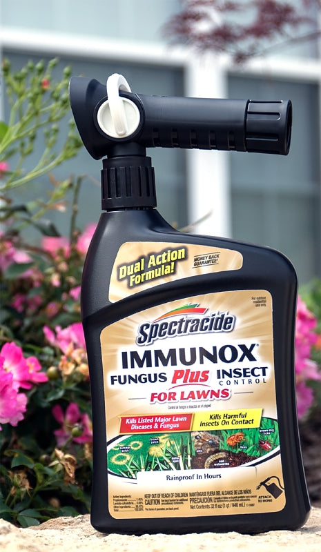Spectracide 96187 Fungicide, Liquid, Odorless, Clear/Light Yellow, 32 oz